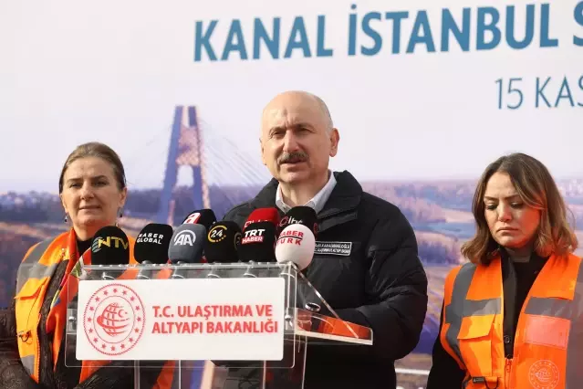 Son dakika gündem: Bakan Karaismailoğlu: Kanal İstanbul, dünyayı Türkiye'ye bağlayacak 