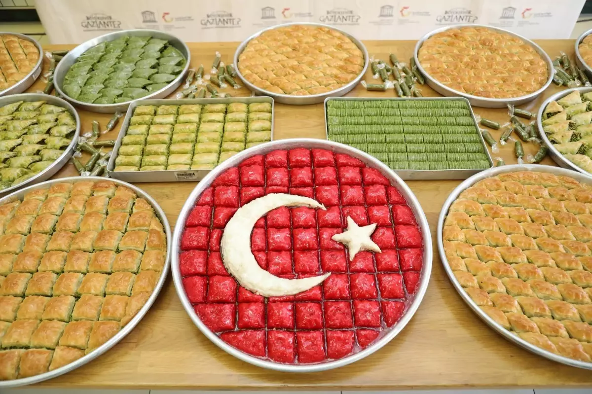 Gaziantep, baklava lezzetlerini tescilleyerek liderliğini sürdürüyor