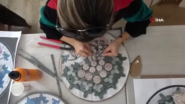 Hatay mozaikleri İngiltere'de boy gösterecek Hatay mozaikleri İngiltere'de boy gösterecek