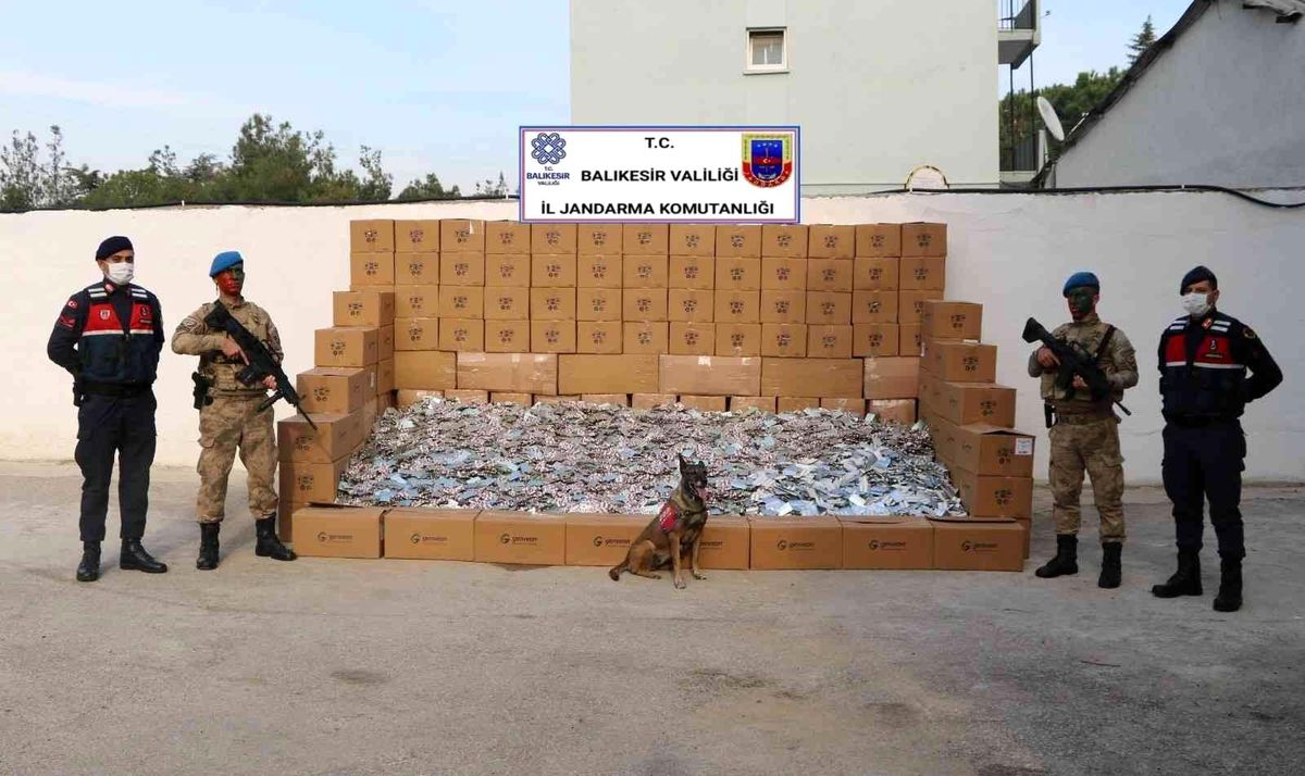 İstanbul ve Balıkesir\'de 2,4 milyon uyuşturucu hap ele geçirildi