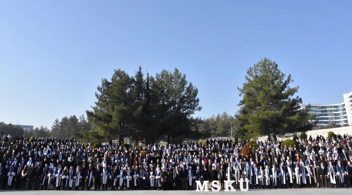 Muğla Sıtkı Koçman Üniversitesinde akademik yıl açılış töreni yapıldı