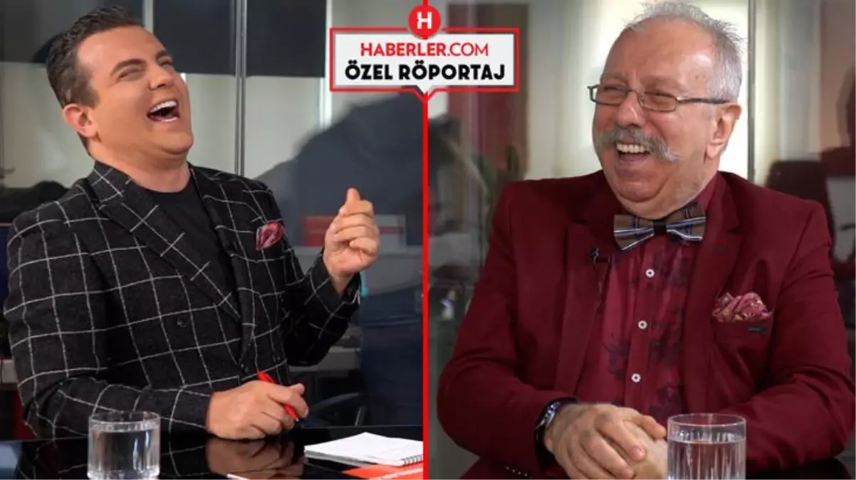 "Öpülmeyi hiç sevmiyorum diyen" profesör Oğuz Özyaral, sunucunun sorusuyla kahkahaya boğuldu