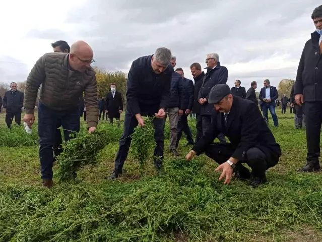 'Streçlemeli Kombi Rulo Balya Makinası' Edirneli çiftçilerin kaba yem ihtiyacını karşılayacak