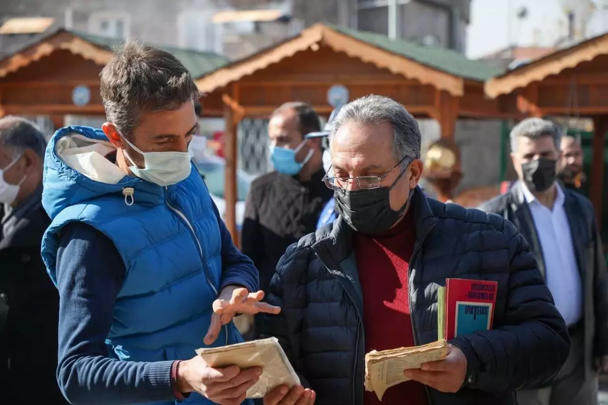 Antika pazarı yoğun ilgi gördü