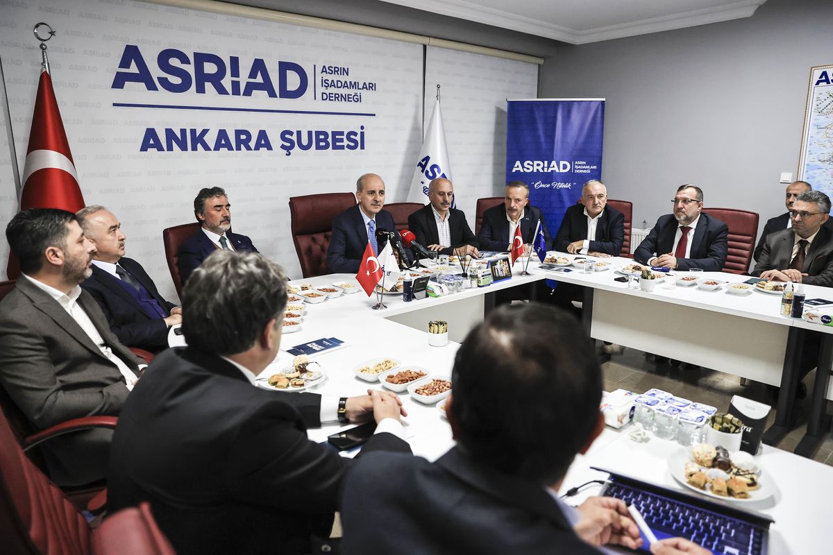 AK Parti Genel Başkanvekili Kurtulmuş, basın mensuplarına açıklamalarda bulundu Açıklaması