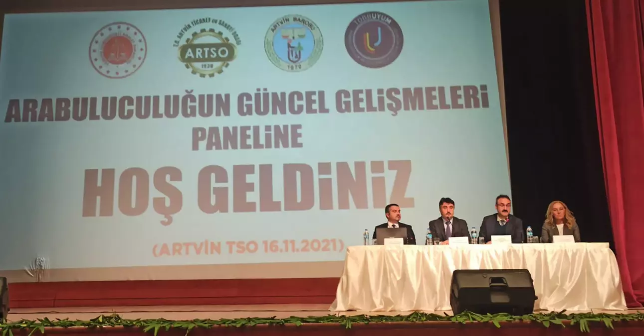 Artvin\'de "Arabuluculuğun Güncel Gelişmeleri" paneli düzenlendi