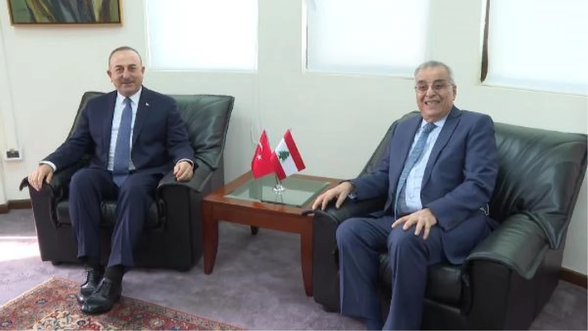 Son dakika gündem: Dışişleri Bakanı Çavuşoğlu, Lübnan Cumhurbaşkanı Avn ile görüştü