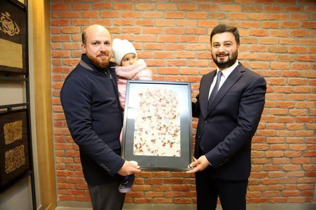 Bilal Erdoğan\'dan, Kağıthane Belediye Başkanı Mevlüt Öztekin\'e ziyaret