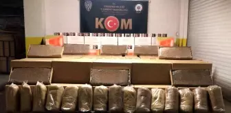 Eskişehir'in en büyük kaçak tütün operasyonu