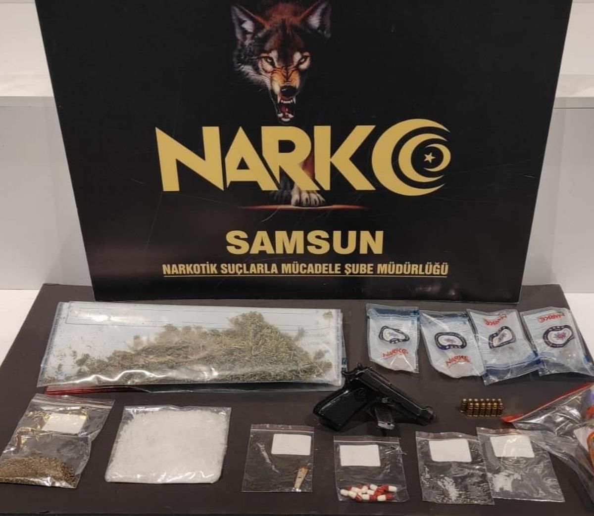 Samsun\'da uyuşturucu operasyonunda 5 şüpheli yakalandı