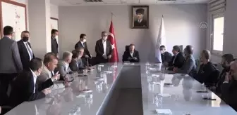 ŞANLIURFA - BİK Genel Müdürü Duran yerel gazetelerin sahipleriyle buluştu