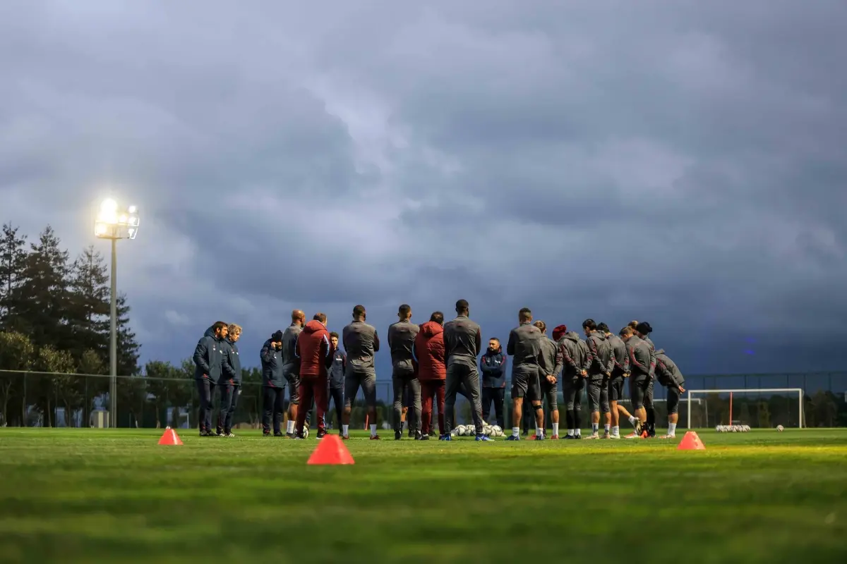 Trabzonspor, Gaziantep FK maçı hazırlıklarını sürdürdü