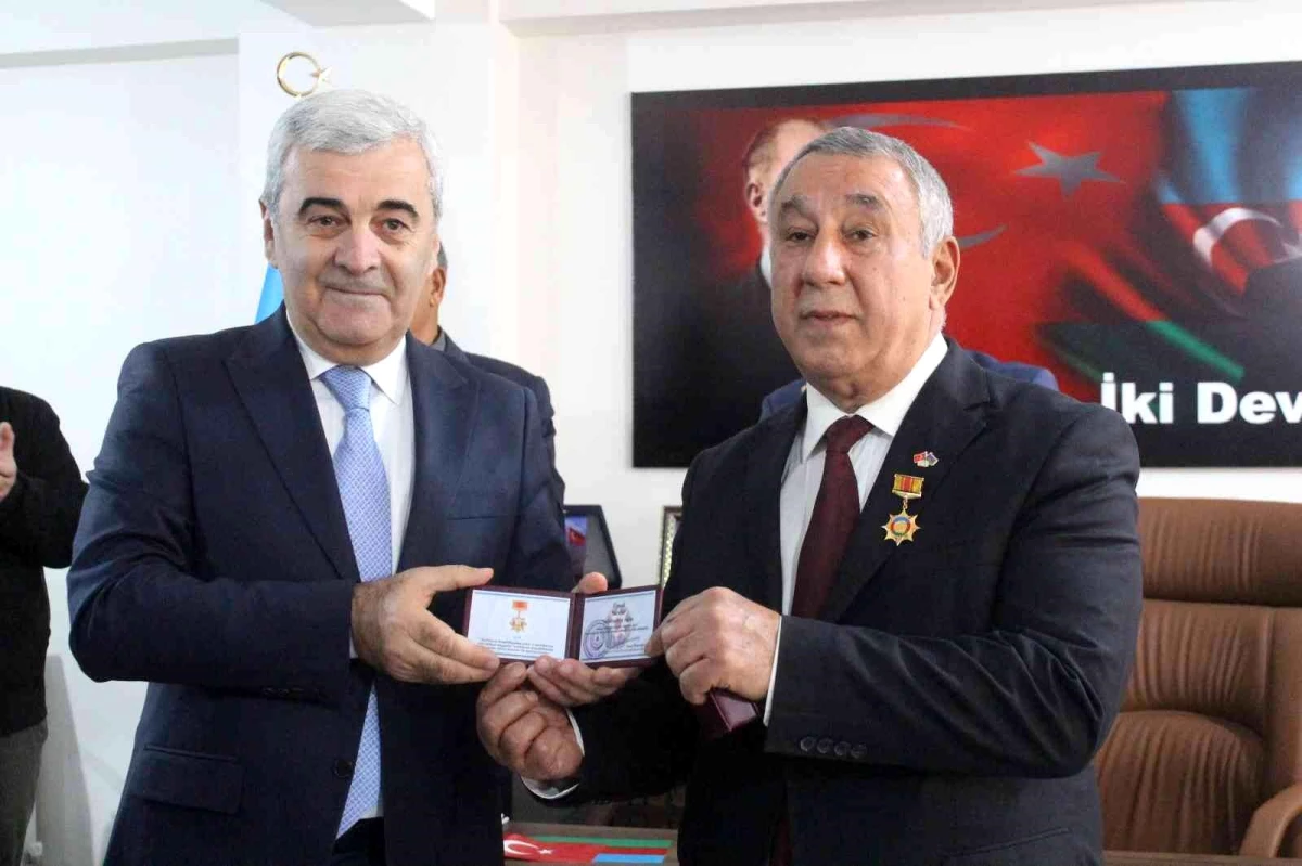 Ünsal Cumhurbaşkanlığı tarafından madalya ile ödüllendirildi