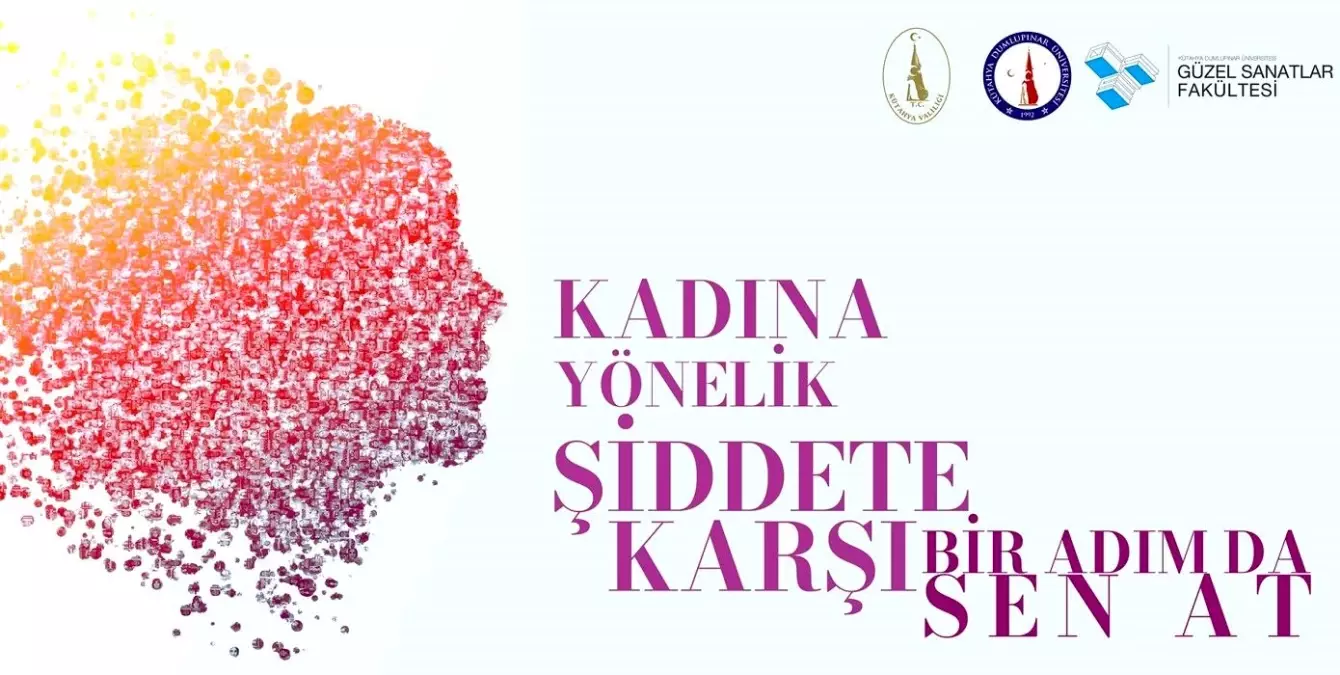 108 ülke Kütahya\'dan "Kadına şiddete dur" dedi