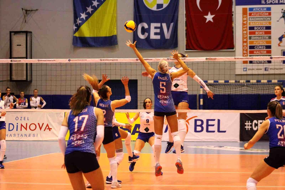 Aydın Büyükşehir, OK Gacko\'yu 3-0 yendi
