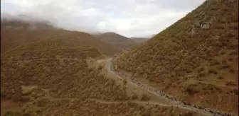 (DRONE) Göçerlerin dönüş yolculuğu sürüyor