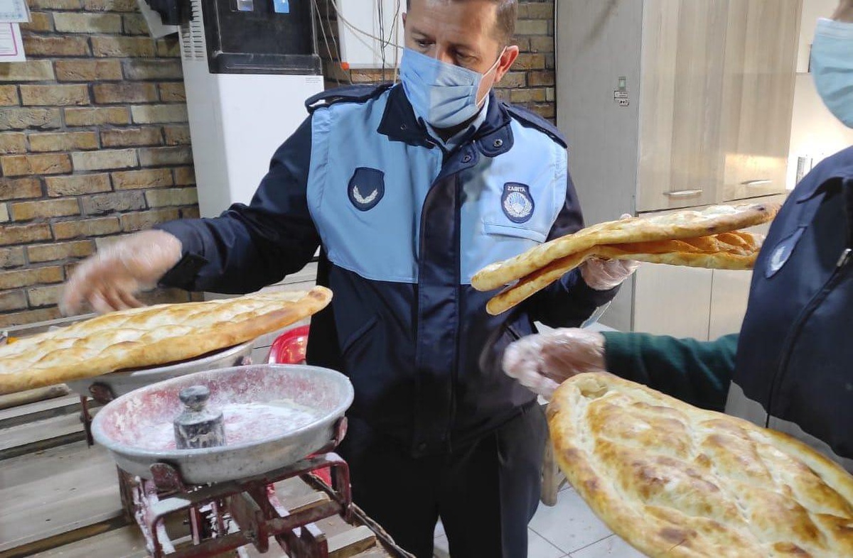 Ergani\'de zabıta fırın denetimi yaptı