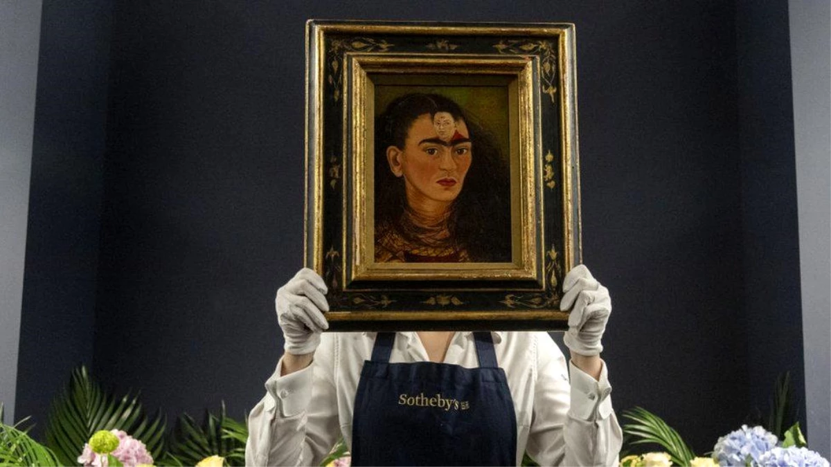 Frida Kahlo\'nun otoportresi rekor fiyata satıldı