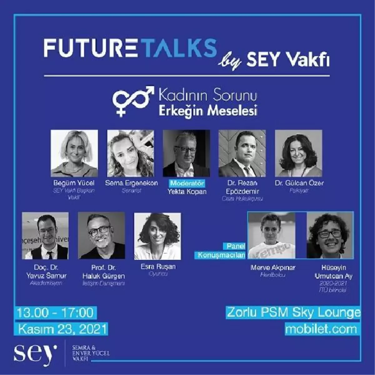 Kadın sorunları Future Talks\'ta konuşulacak