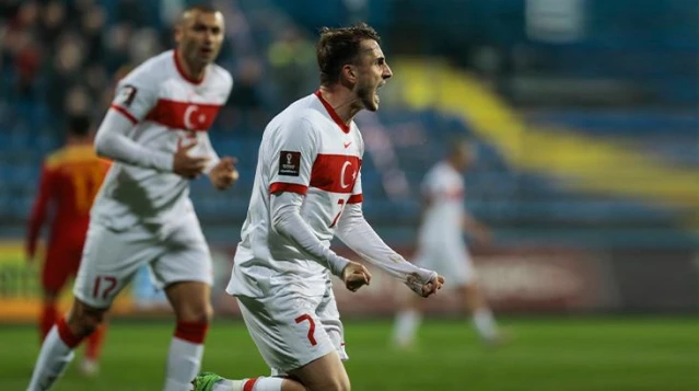 Karadağ'ı deplasmanda yenen A Milli Takım, 2022 Dünya Kupası Play-Off'larına katılacak