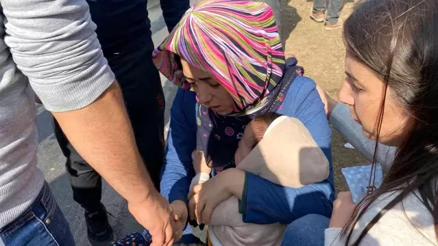 Son dakika... Kazada yaralanan anne ve bebeğinin buluşma anı duygulandırdı