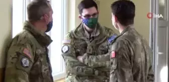 Kosova'da görev yapan Türk askerinden eğitime destek
