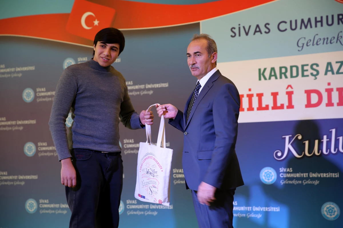Sivas\'ta, Azerbaycan\'ın Milli Diriliş Günü dolayısıyla program düzenlendi