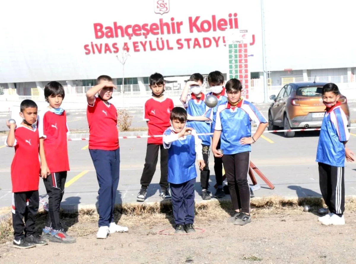 Sivas\'ta okullar Bocce\'de yarıştı