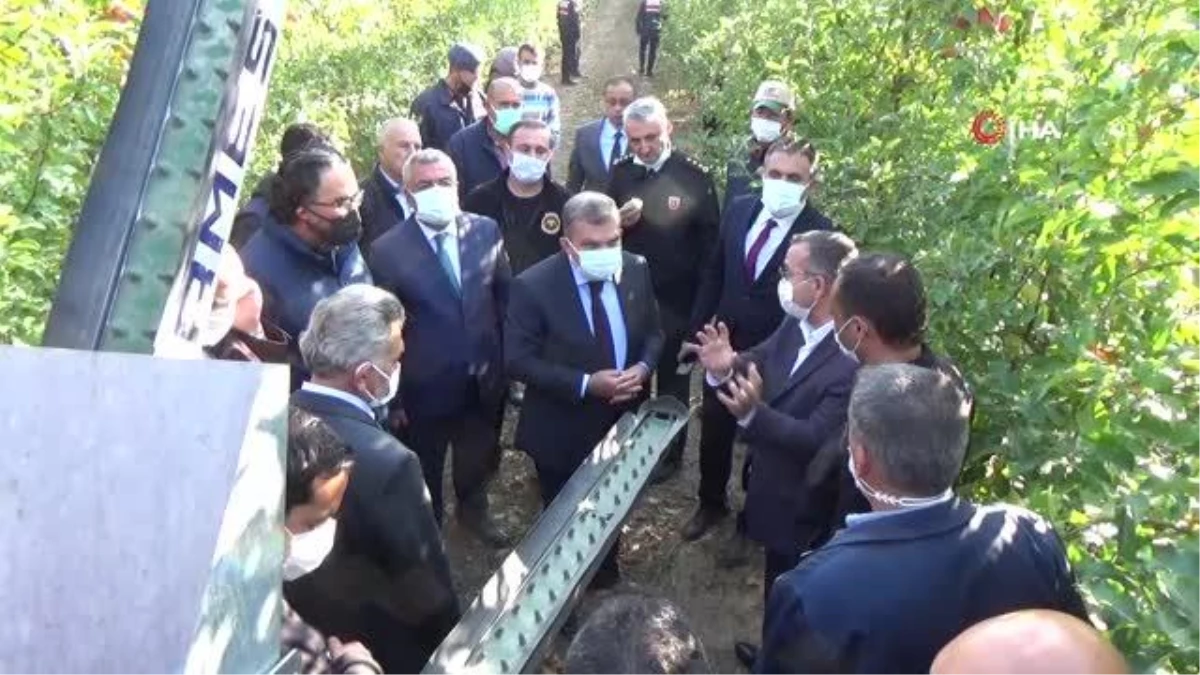 Türkiye\'nin en büyük elma bahçesinde yılın son hasadı yapıldı