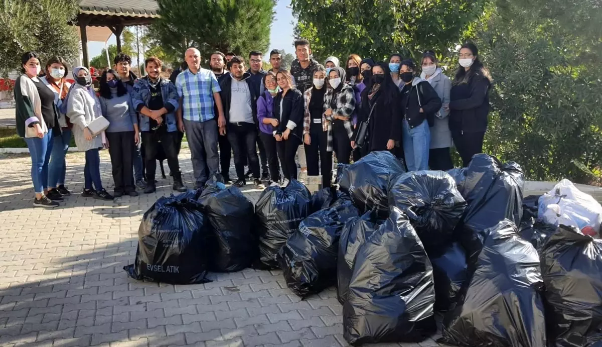 Köşk MYO Öğrencileri Köşk İlçesinde Çevre Duyarlılığı Gösterdi