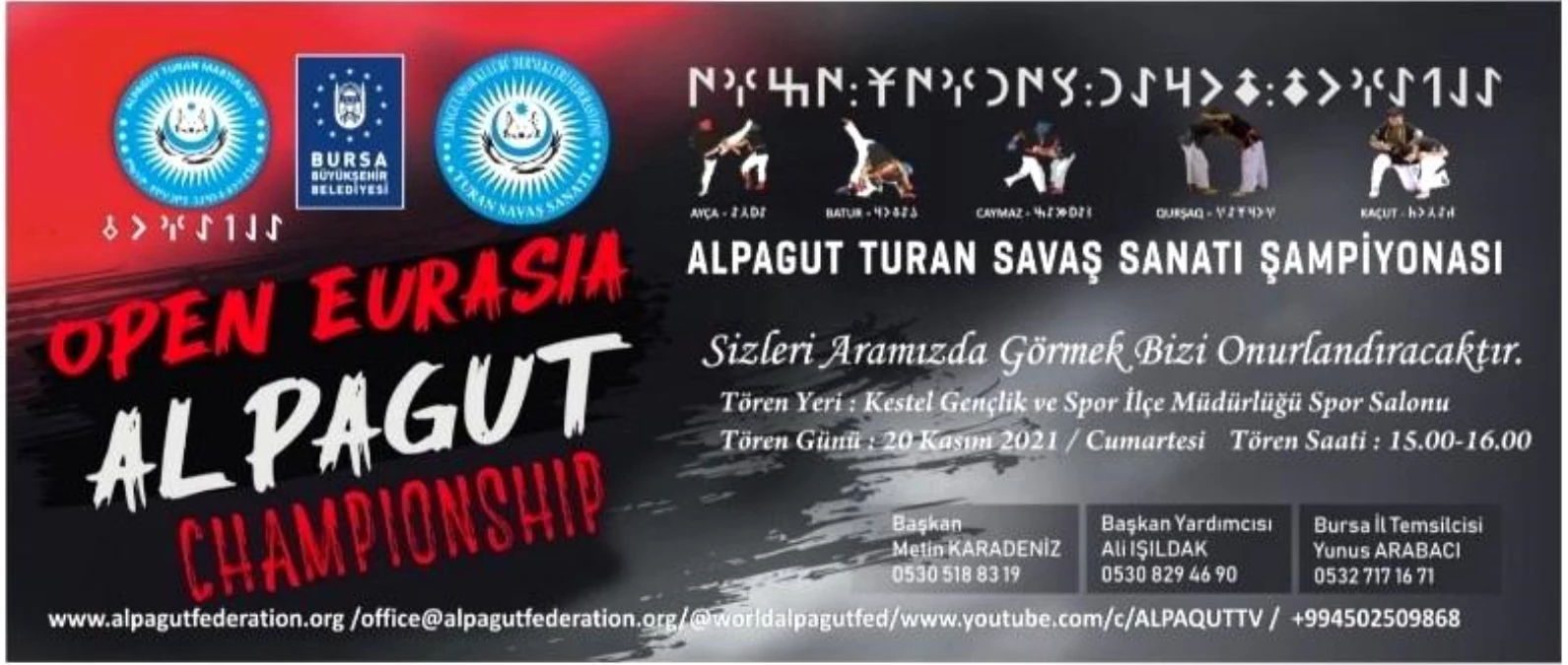 Alpagut Avrasya Şampiyonası Bursa\'da yapılacak