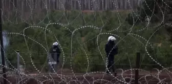 Düzensiz göçmenlerin Belarus-Polonya sınırındaki bekleyişi sürüyor (2)