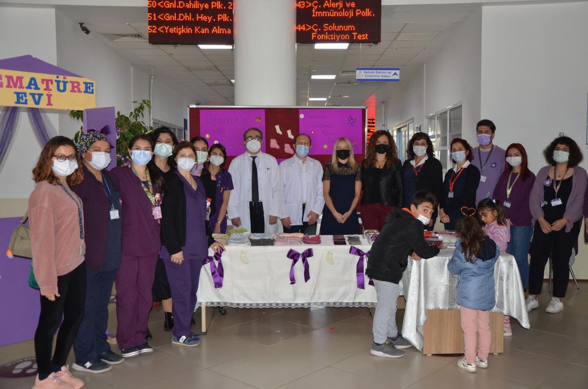 Aydın\'da Dünya Prematüre Günü dolayısıyla etkinlik yapıldı