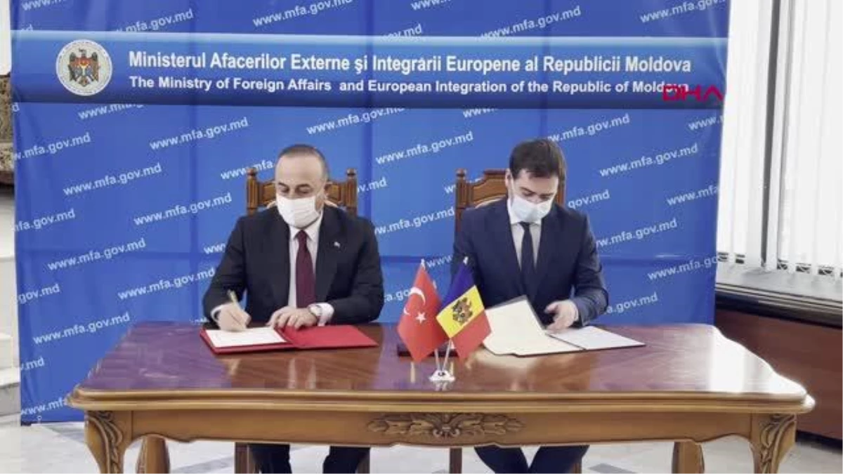 Çavuşoğlu Moldovalı mevkidaşıyla İstişare Planı imzaladı