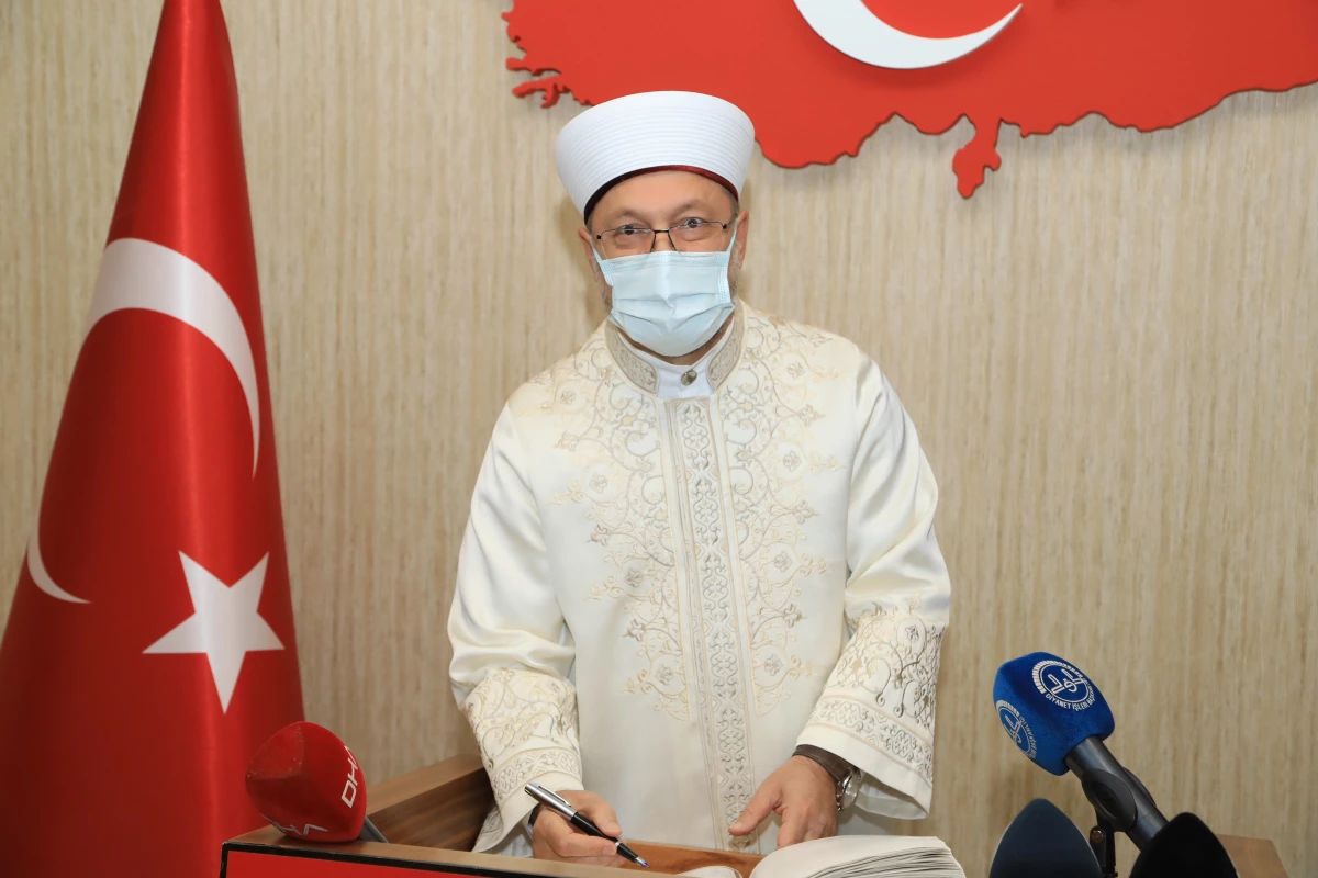 Diyanet İşleri Başkanı Ali Erbaş, Bingöl Valiliğini ziyaret etti