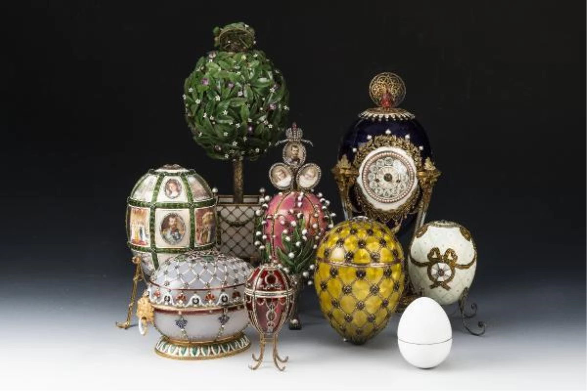 Dünyanın en değerli yumurtaları Faberge\'ler, Londra\'da sergilenmeye başlandı