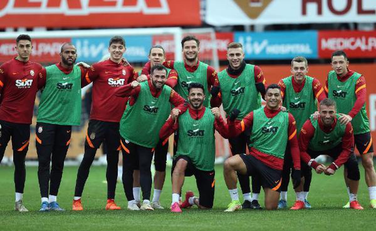 Galatasaray\'da derbi hazırlıkları sürüyor