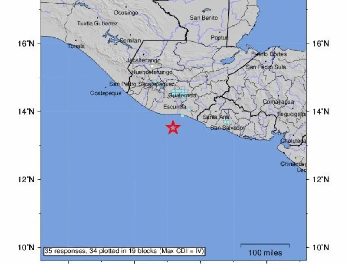 Guatemala açıklarında 5.8 büyüklüğünde deprem