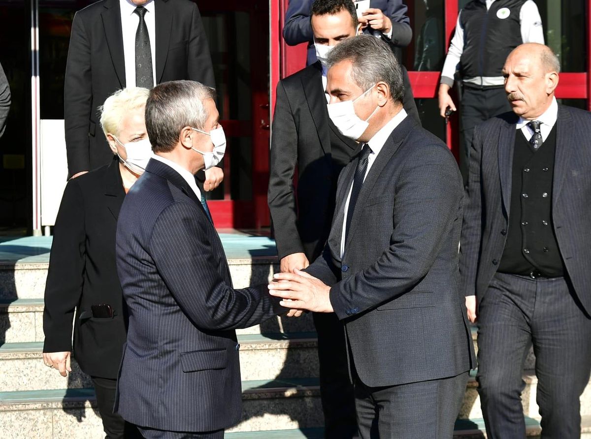 Başkan Köse, Tahmazoğlu\'nu Ağırladı