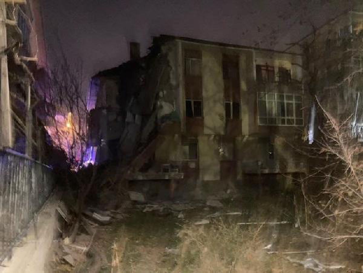 Son dakika haber... Ankara\'da 3 katlı binada patlama sonrası göçük meydana geldi: 5 yaralı