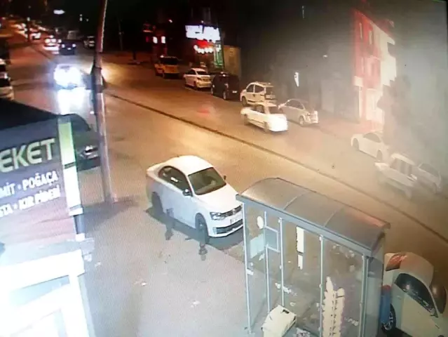 Başkent'teki patlama anı kamerada