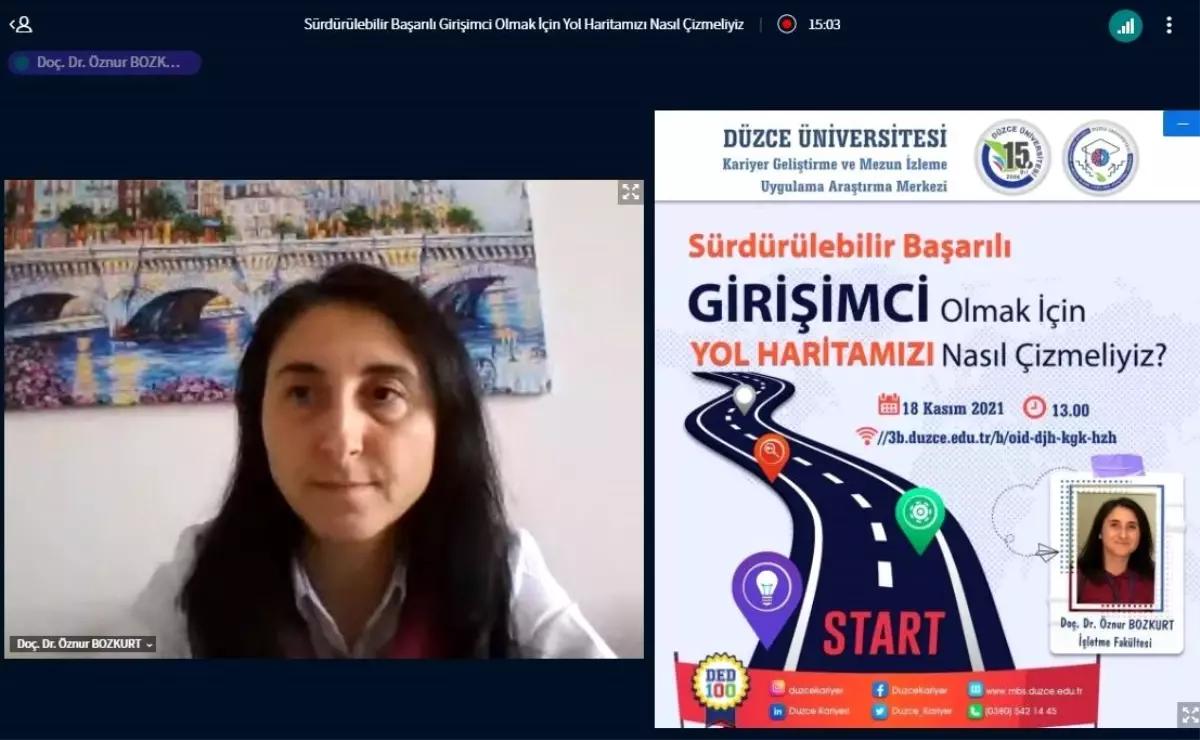 Bozkurt "Siz değer üretin başarı kendiliğinden gelir"