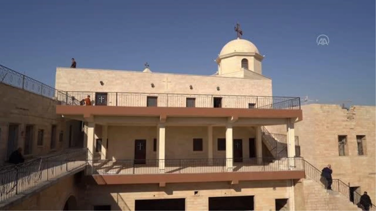 DEAŞ\'ın tahrip ettiği tarihi Mar Gorgis Kilisesi 7 yıl aradan sonra yeniden açıldı