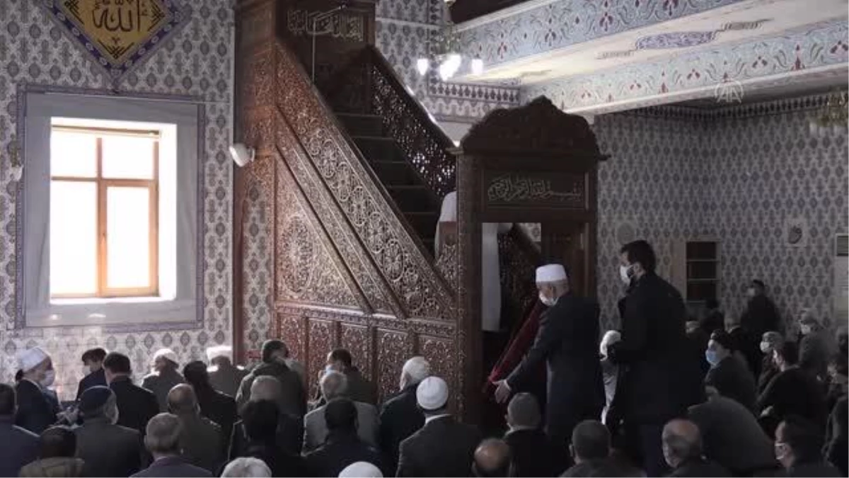 Diyanet İşleri Başkanı Erbaş, Bingöl Ulu Cami\'de hutbe irat etti