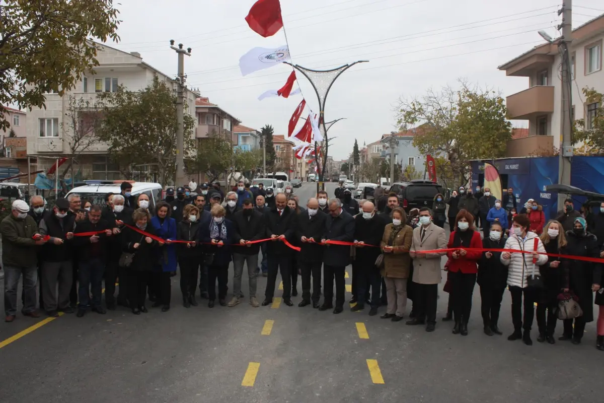 Edirne Valisi Canalp Keşan\'da yol açılışına katıldı