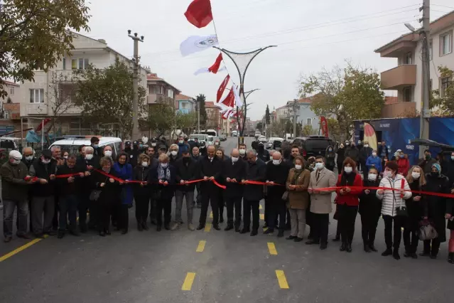 Edirne Valisi Canalp Keşan'da yol açılışına katıldı