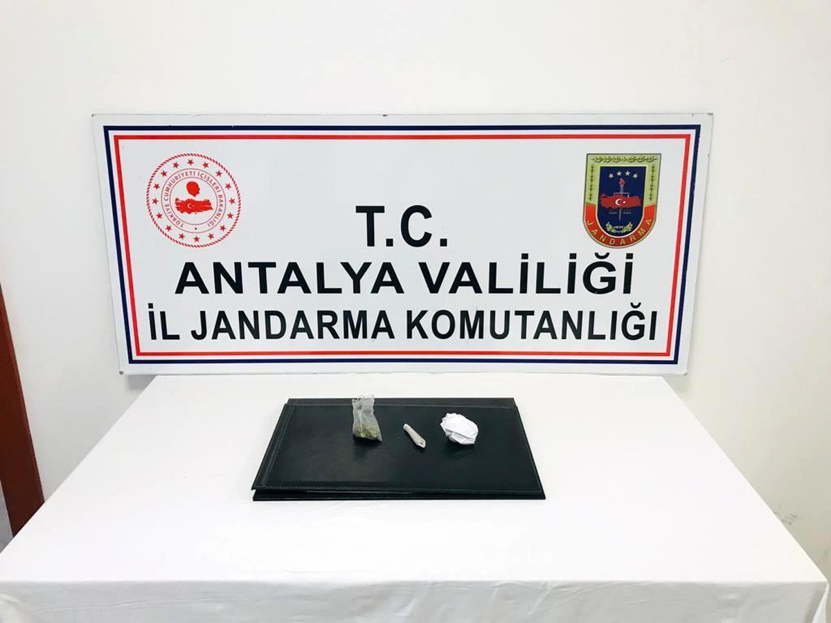 Manavgat\'ta uyuşturucu şüphelisi yakalandı