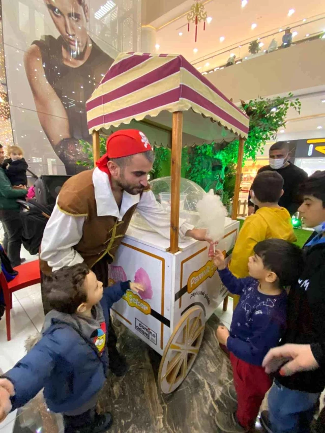 Mardin'in en büyük alışveriş merkezinden çocuklar için ara tatil etkinliği