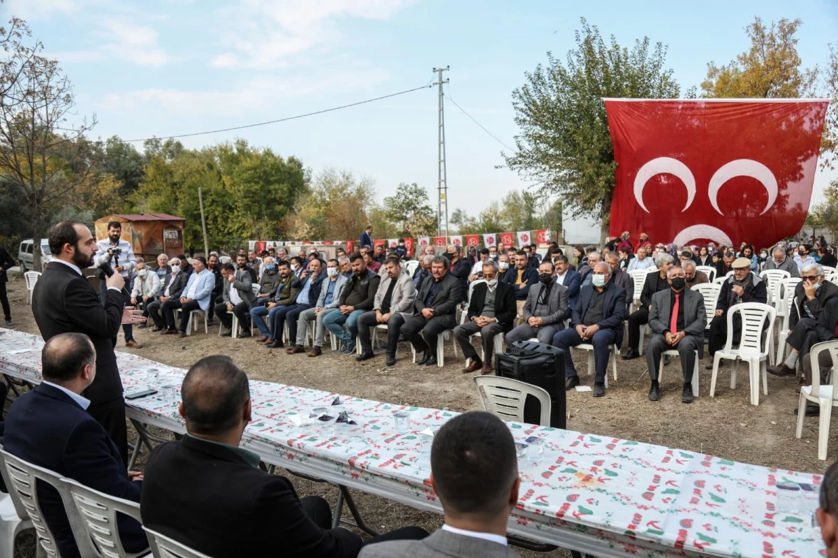 MHP Kadirli İlçe Başkanlığı köy ziyaretlerinde bulundu