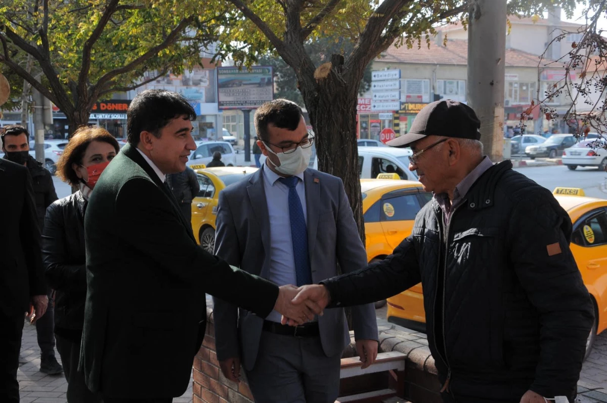 Milletvekili Metin İlhan, Kaman\'da esnafı ziyaret etti